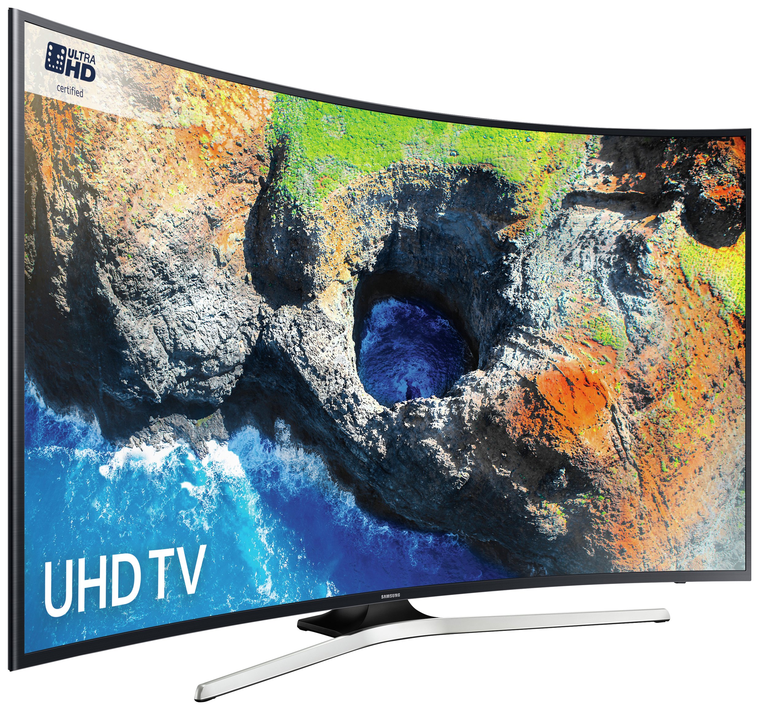 Samsung MU6220 65 Inch Curved 4K Ultra HD Smart TV with HDR (7493816 ...