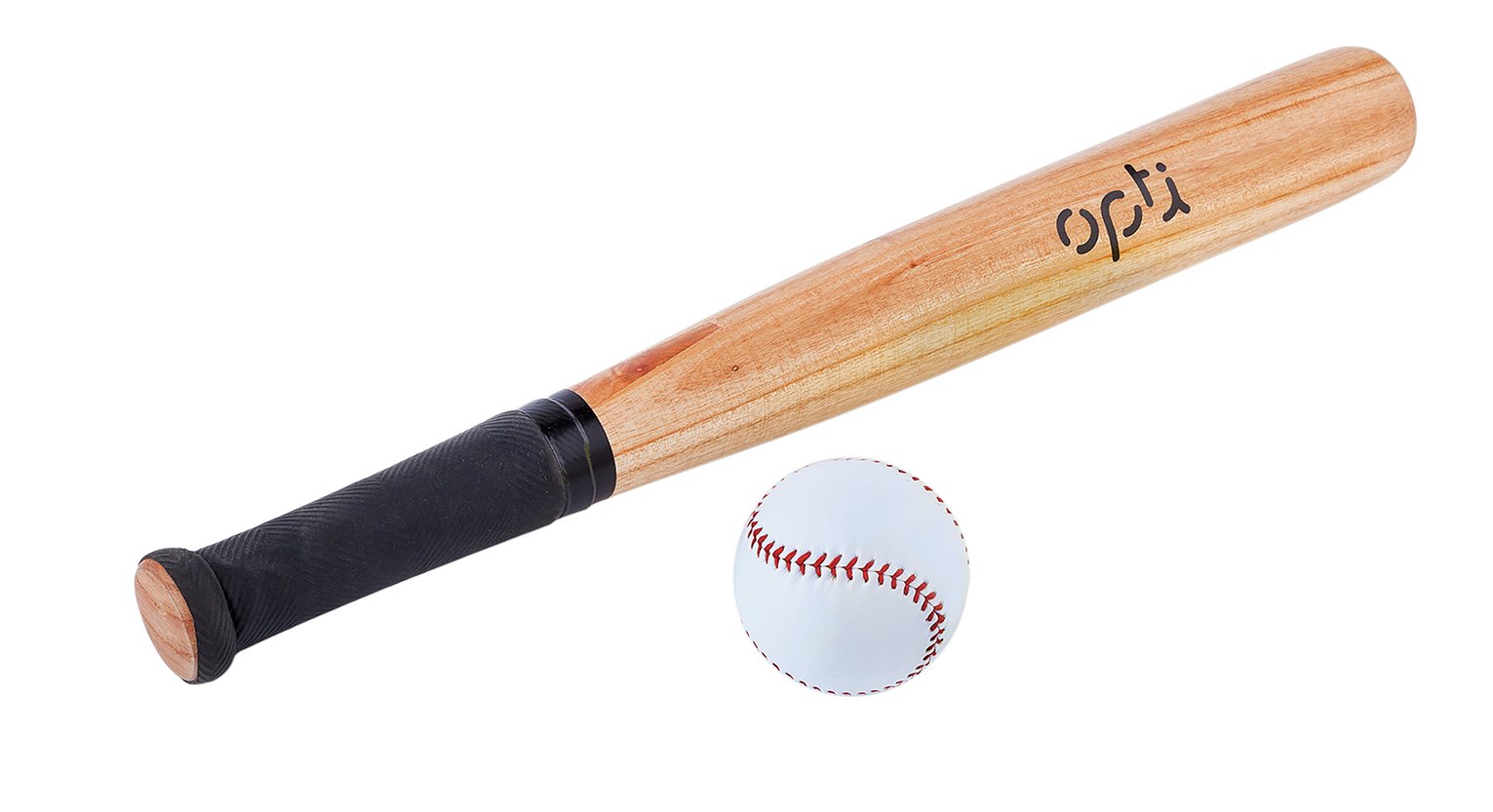 Opti Wooden Bat and Ball Set - 26 Inch