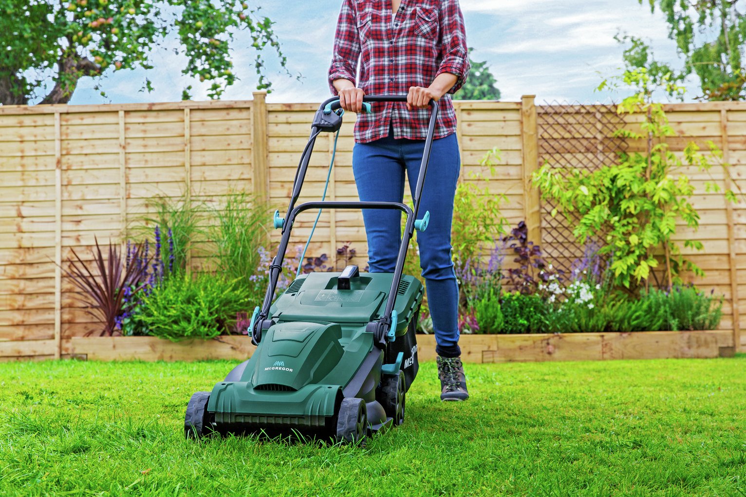 McGregor 34cm Corded Rotary Lawnmower Review