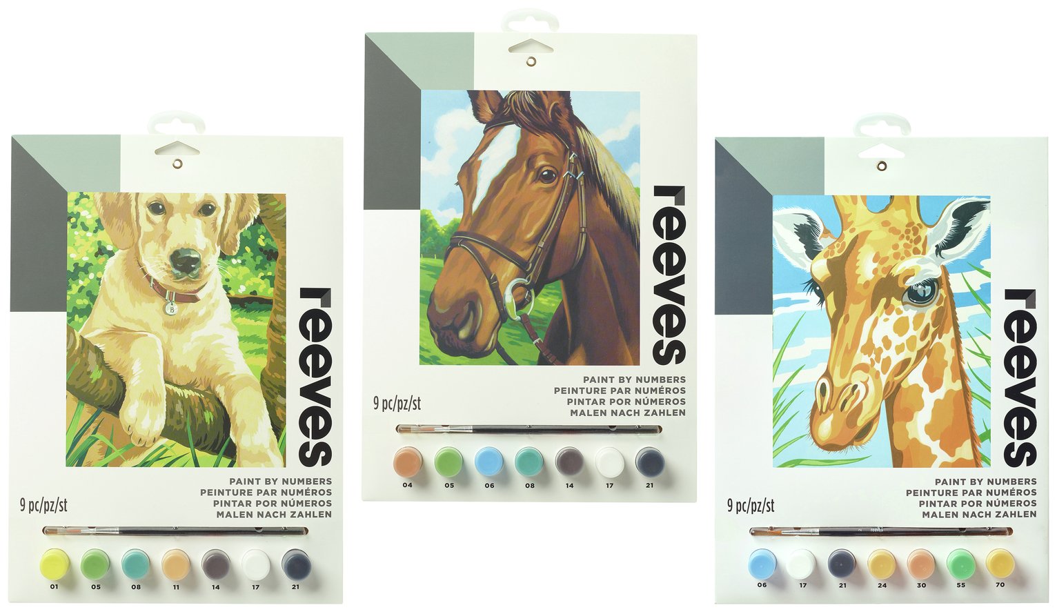 Reeves Labrador, Horse & Giraffe Paint By Numbers Reviews