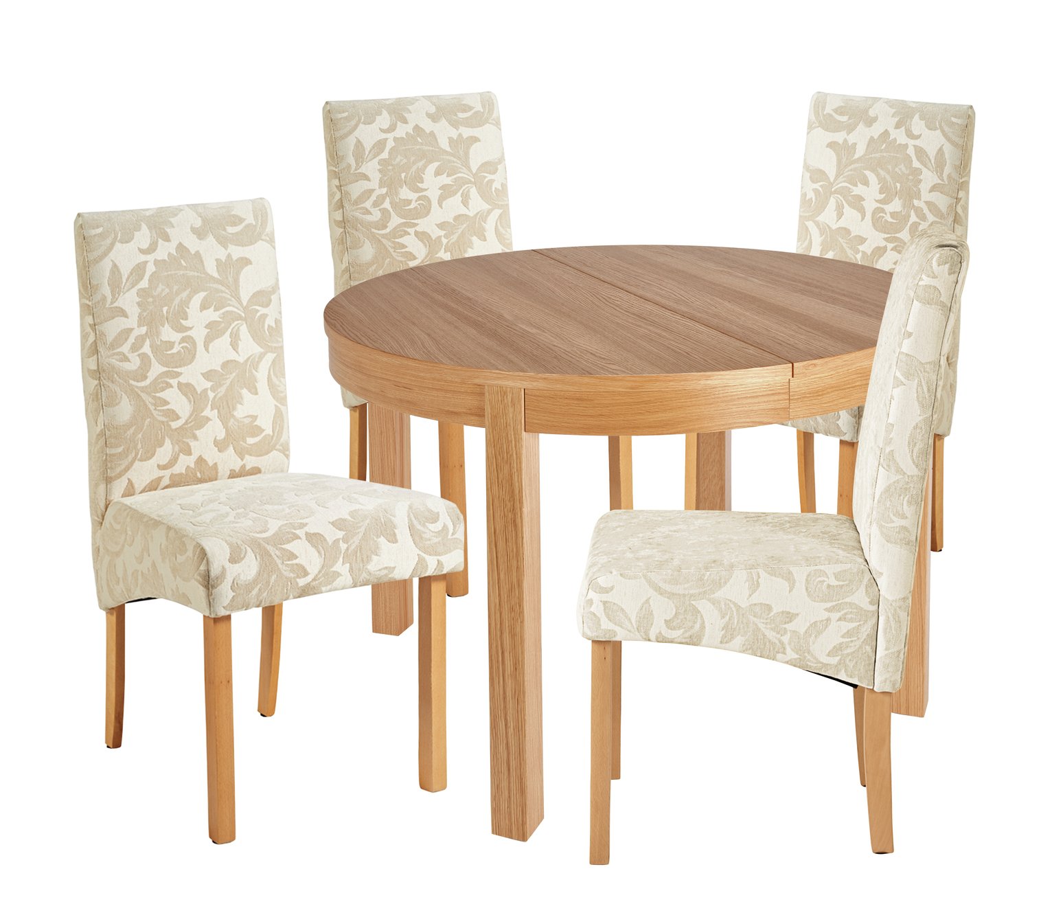 Argos Home Clifton Ext Table and 4 Chairs