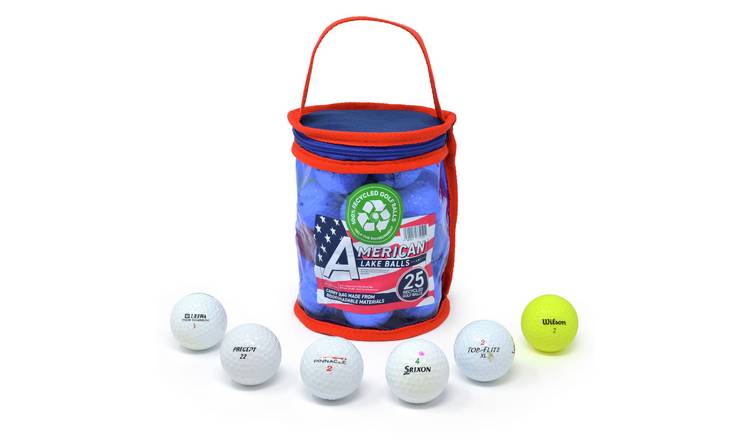 Recycled Lake Golf Balls – Pack of 25