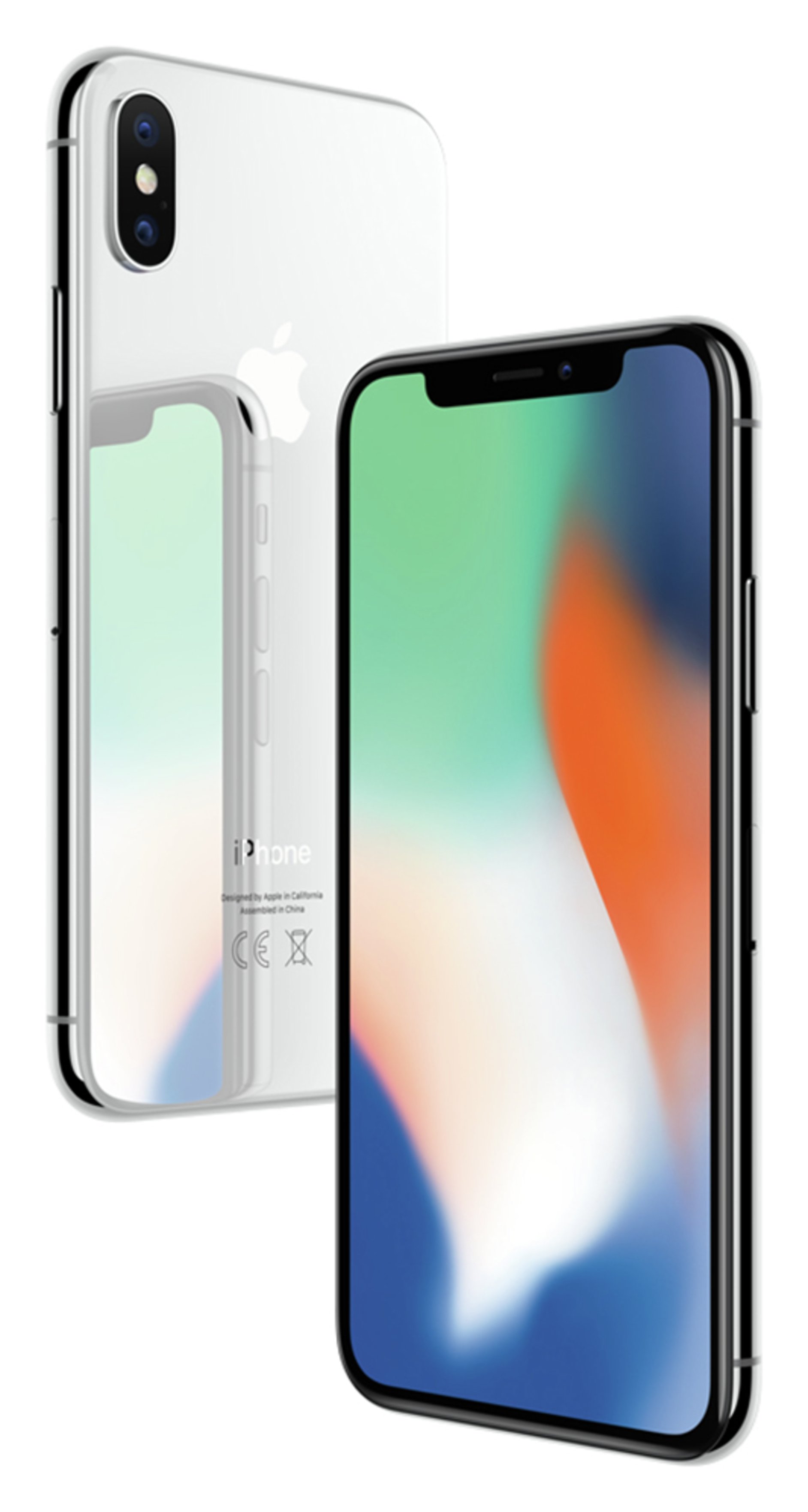 SIM Free iPhone X 64GB Mobile Phone - Silver