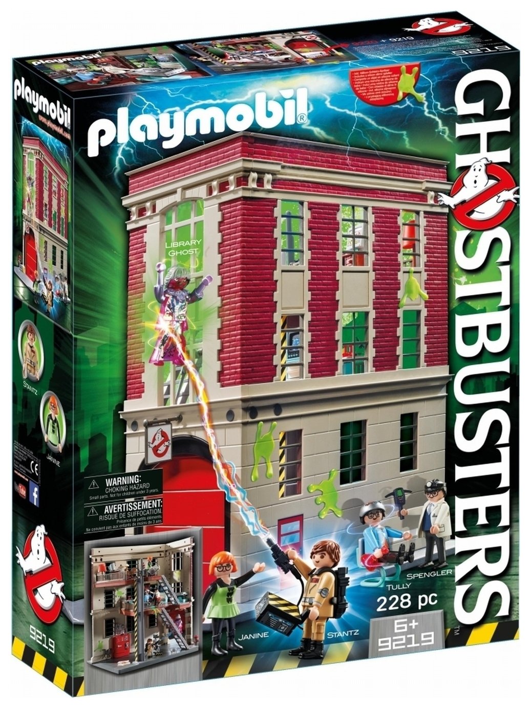 Playmobil 9219 Ghostbusters Fire Headquarters