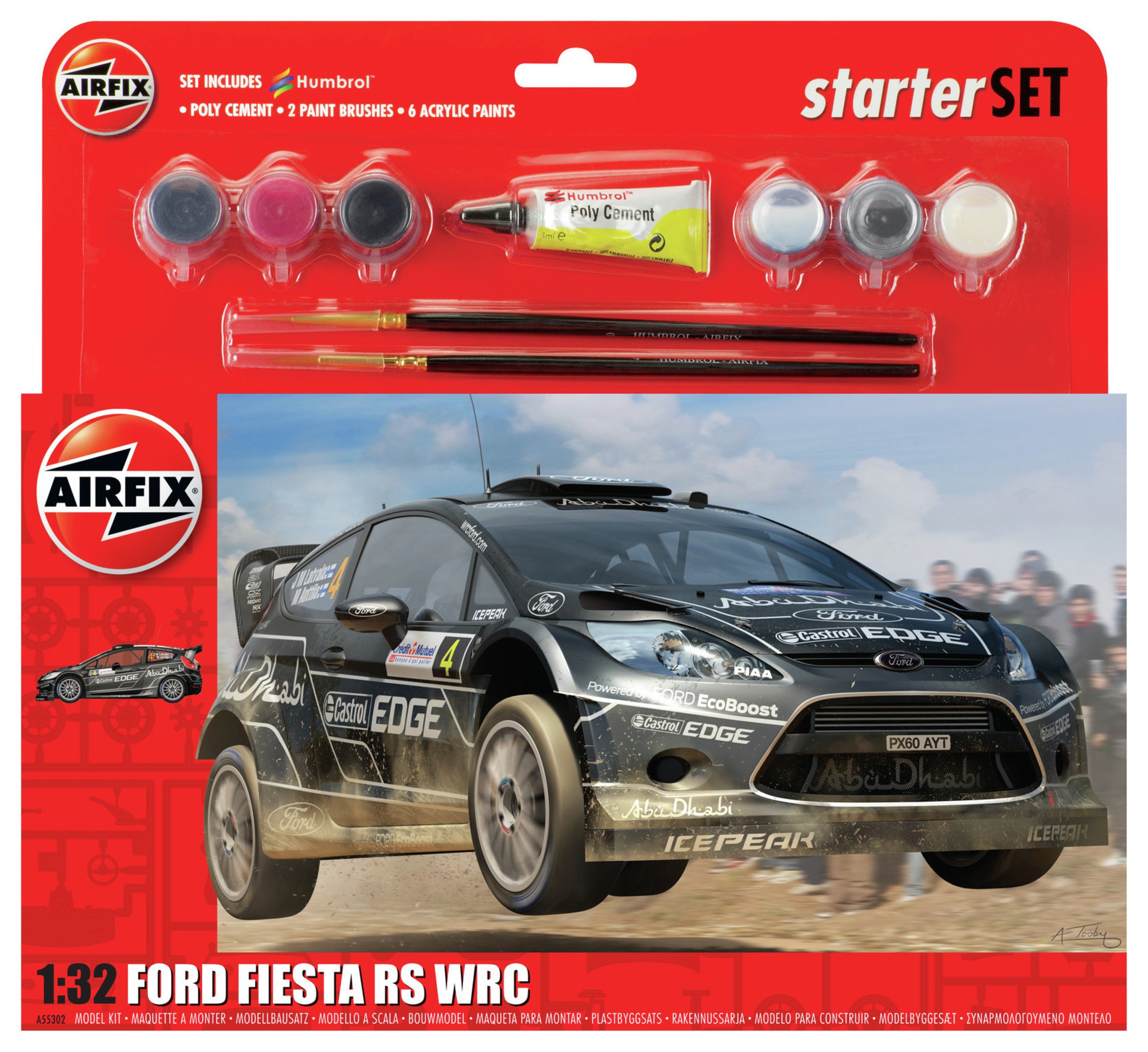 Airfix Ford Fiesta WRC Starter Set Review