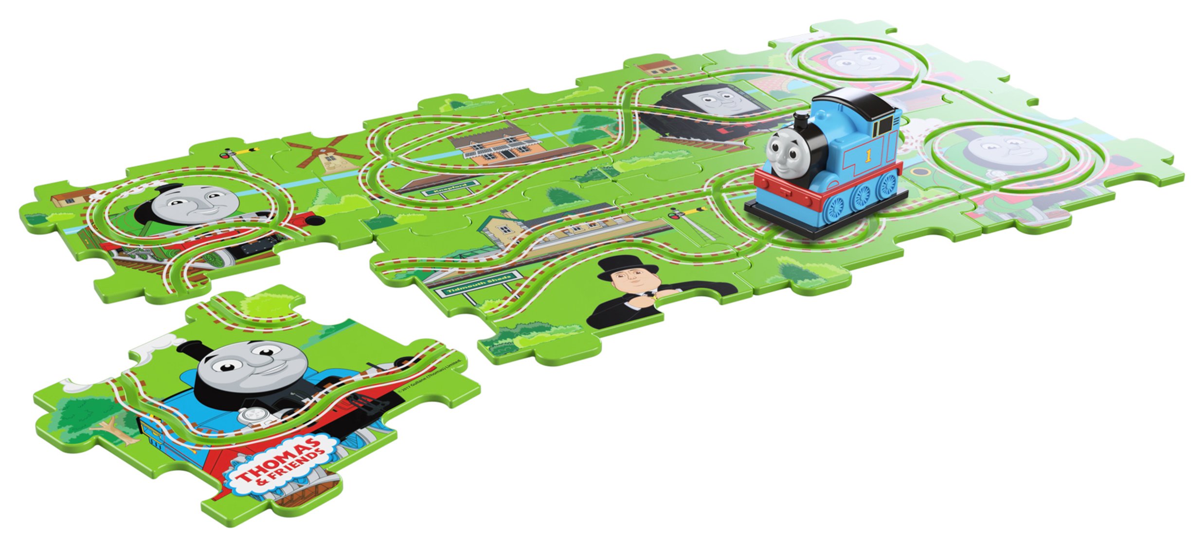 thomas puzzle track playset