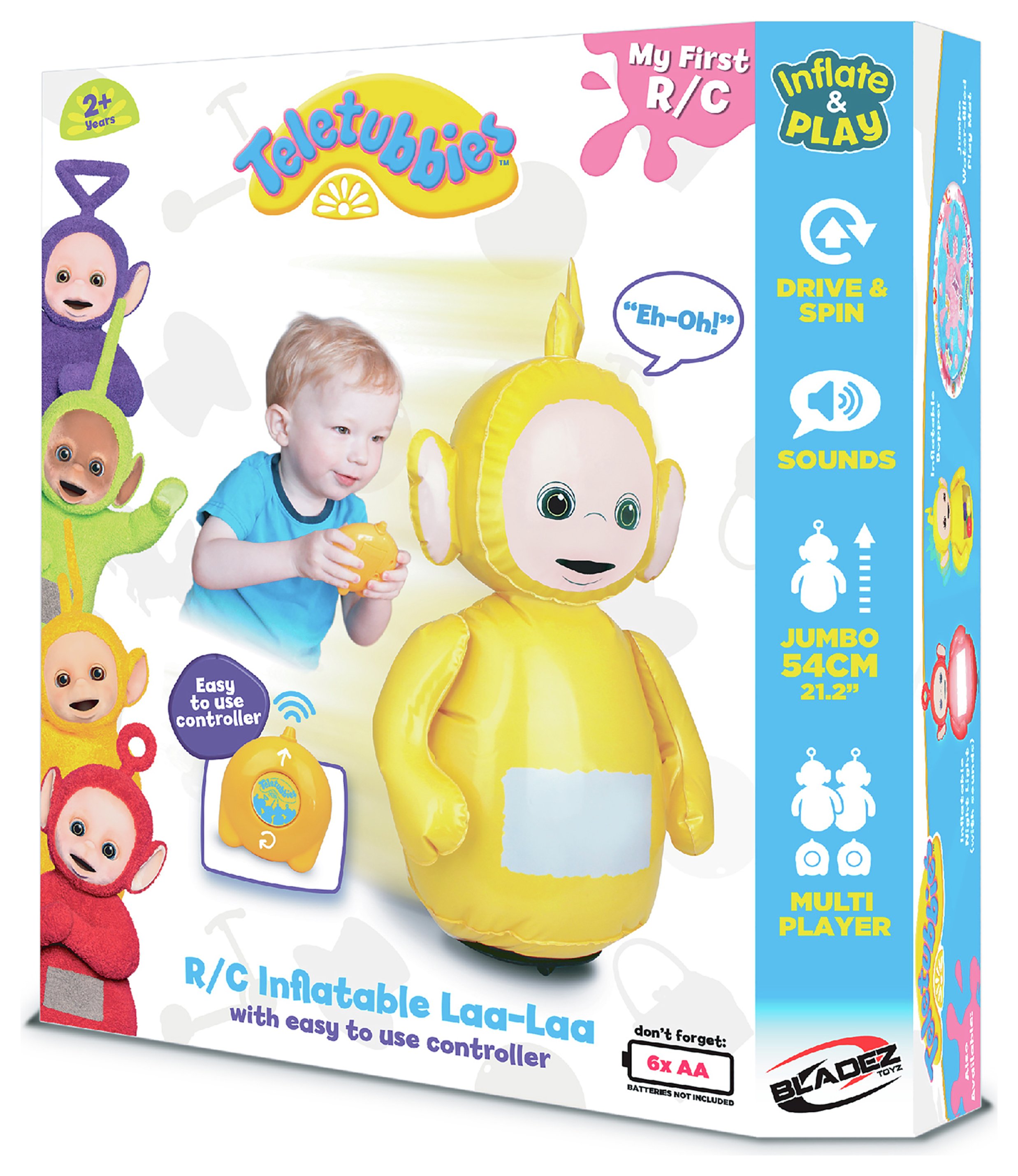 teletubbies inflatable aqua mat