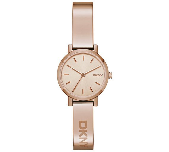 DKNY Ladies Soho NY2308 Rose Gold Plated Bangle Watch Review