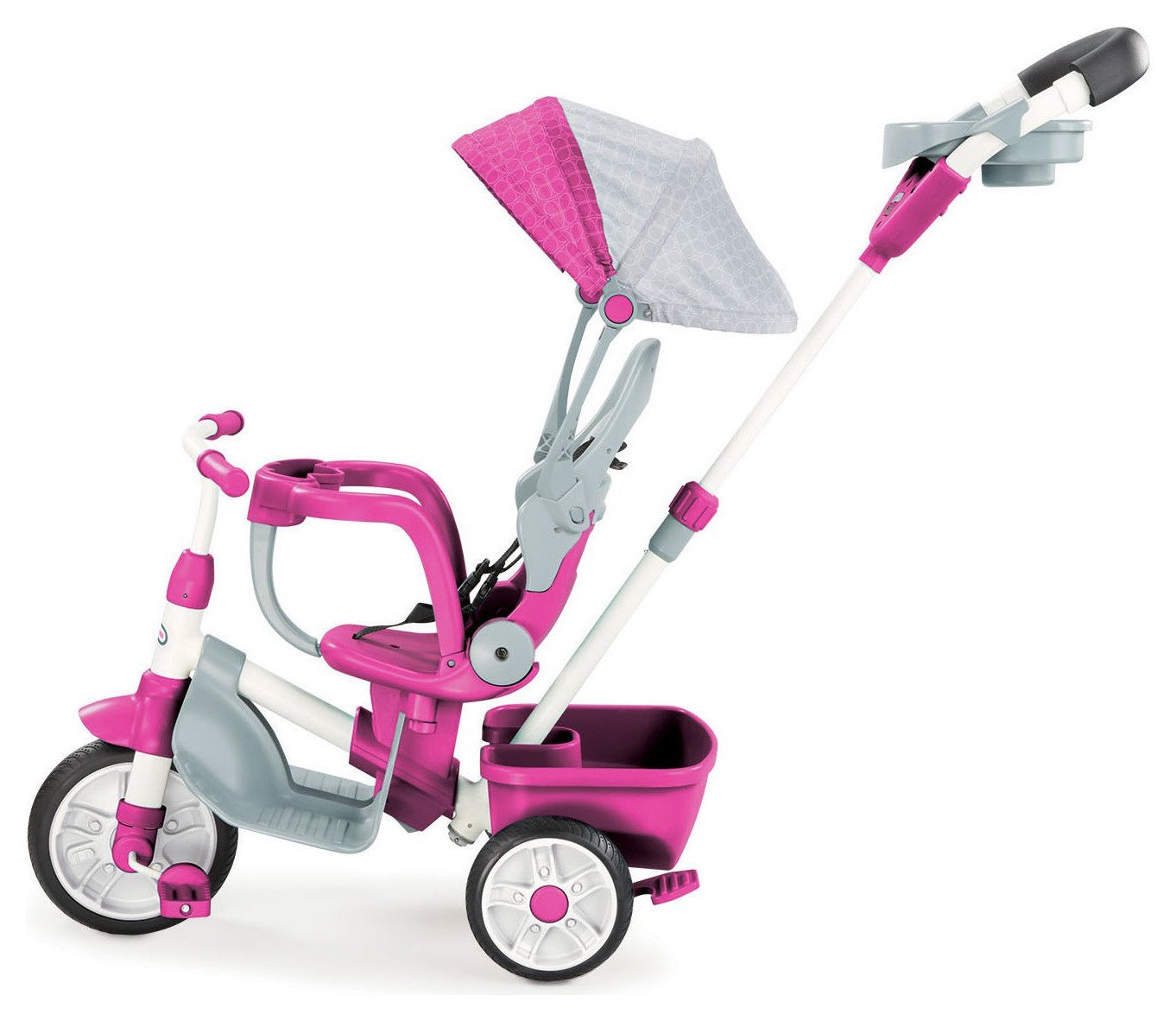 perfect fit 4 in 1 trike pink