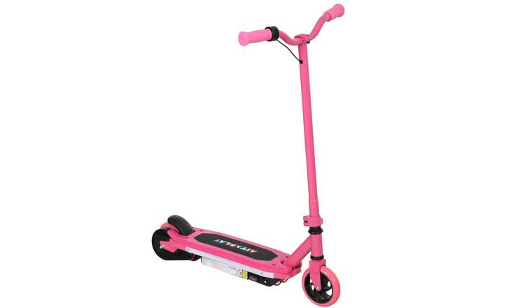 AIYAPLAY 6 to 14 Years 8km Range Light Electric Brake Electric Scooter – Purple