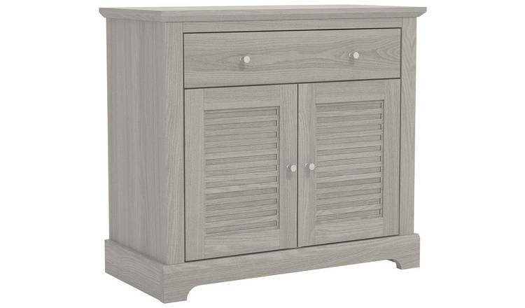 GFW Salcombe 2 Door 2 Drawer Sideboard - Grey