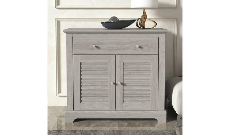 GFW Salcombe 2 Door 2 Drawer Sideboard - Grey