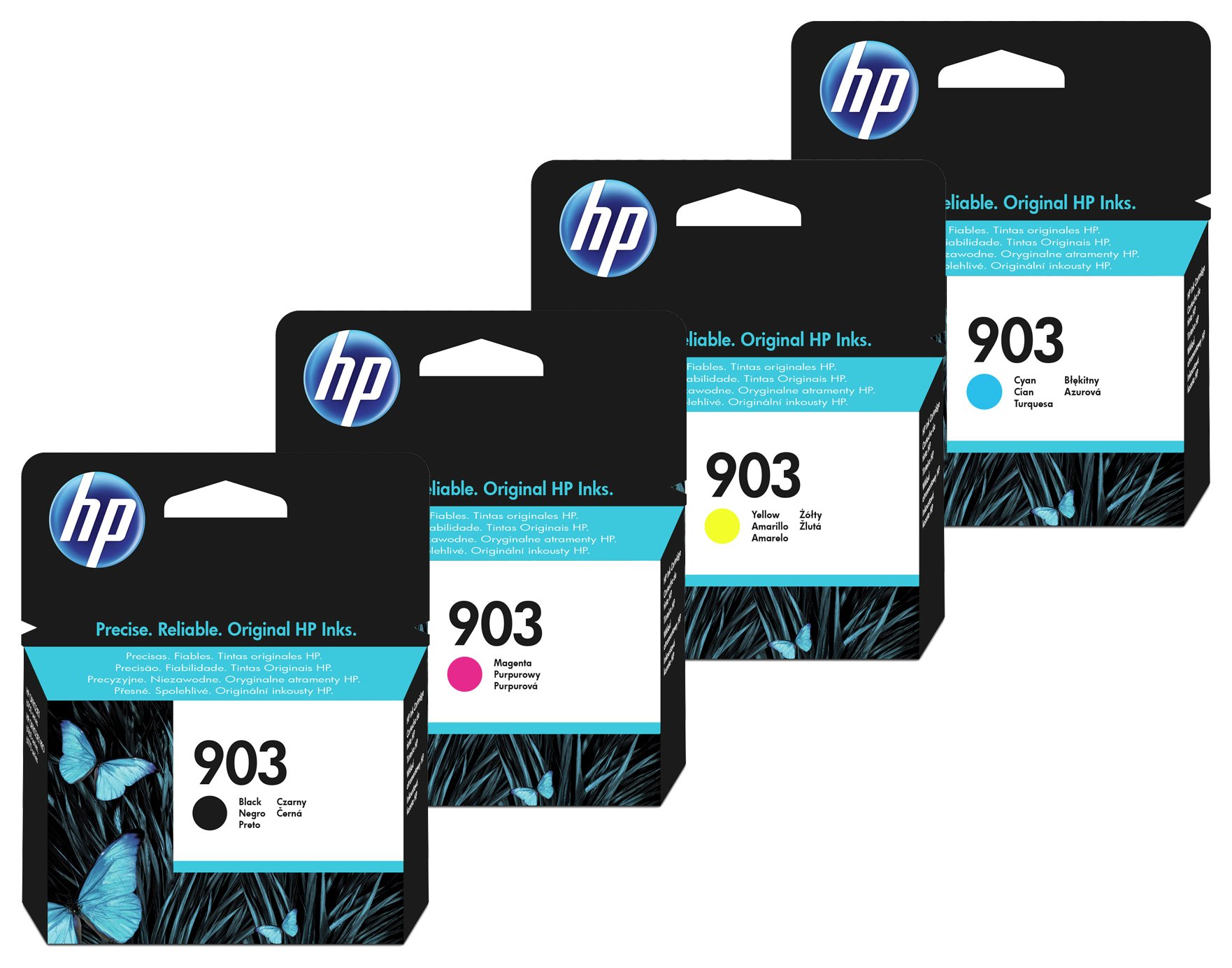 HP 903 Original Ink Cartridge Multipack - Black & Colour