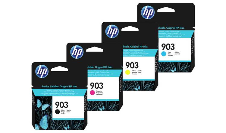 betalen te ontvangen embargo Buy HP 903 Original Ink Cartridge Multipack - Black & Colour | Printer ink  | Argos