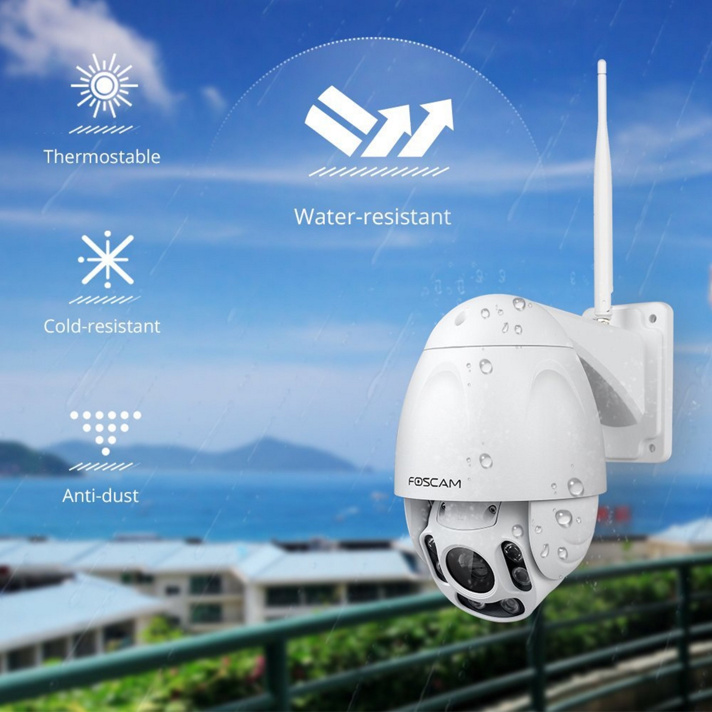 Foscam FI9928P Outdoor Dome Wireless Camera Reviews