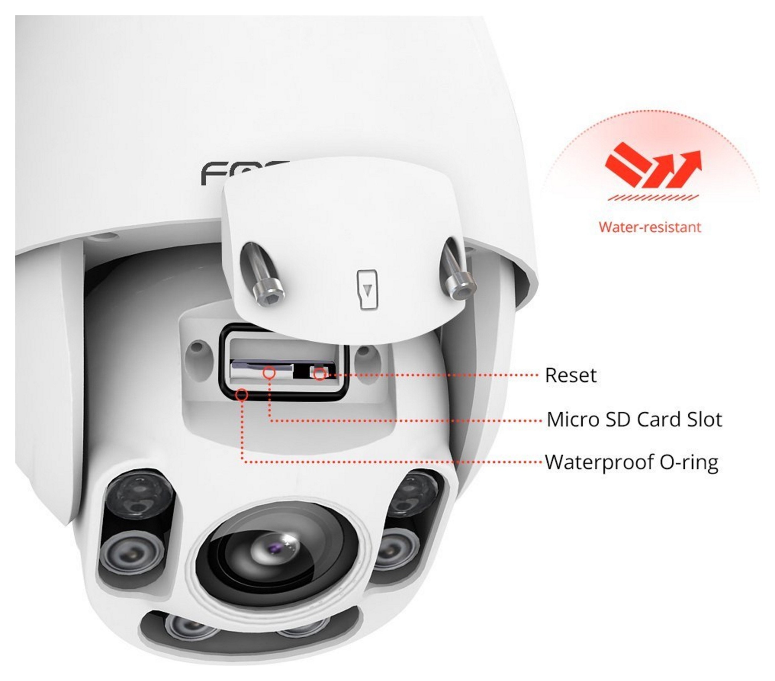 Foscam FI9928P Outdoor Dome Wireless Camera Reviews