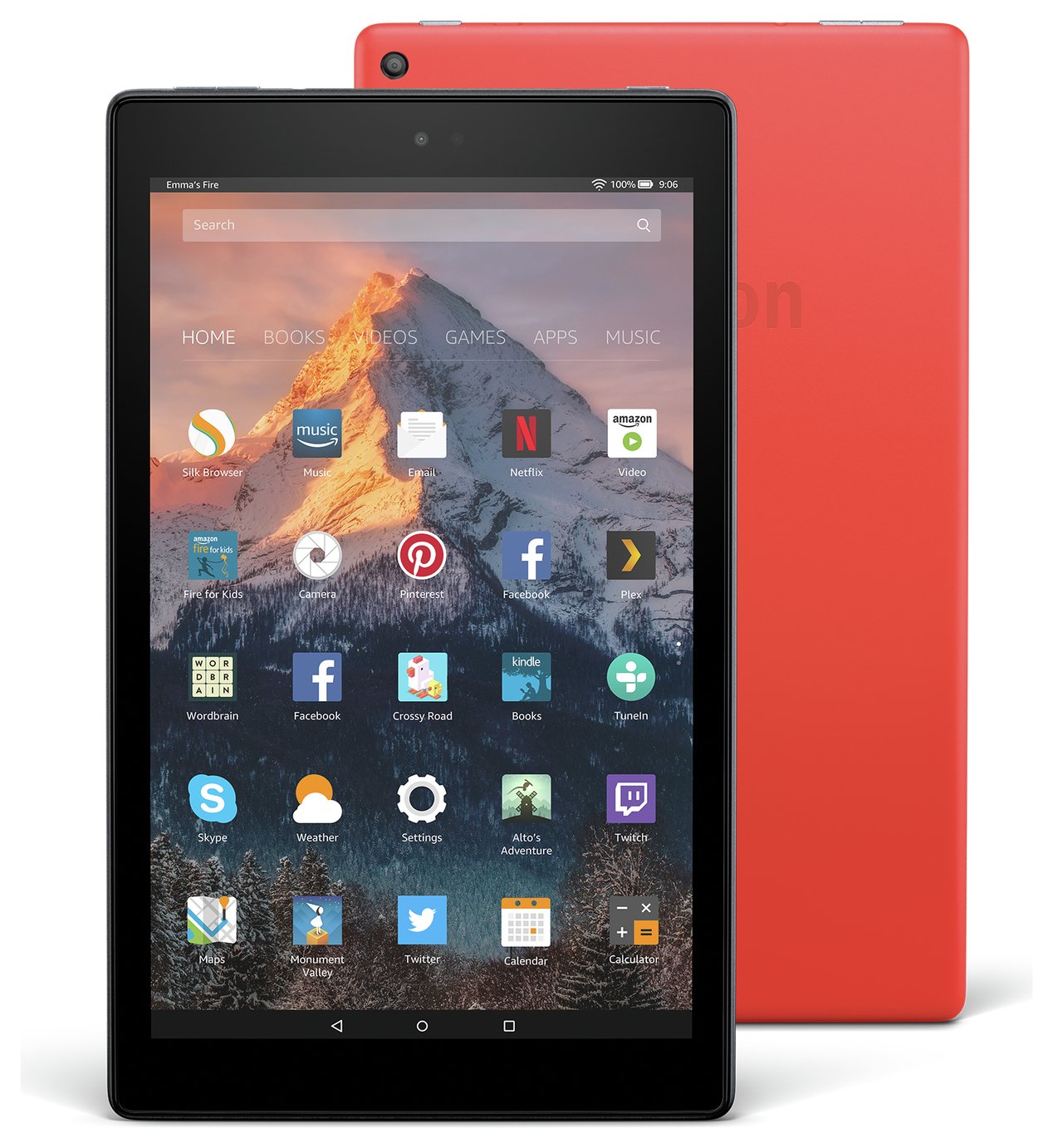 Amazon Fire 10 10.1 Inch 32GB Tablet - Red