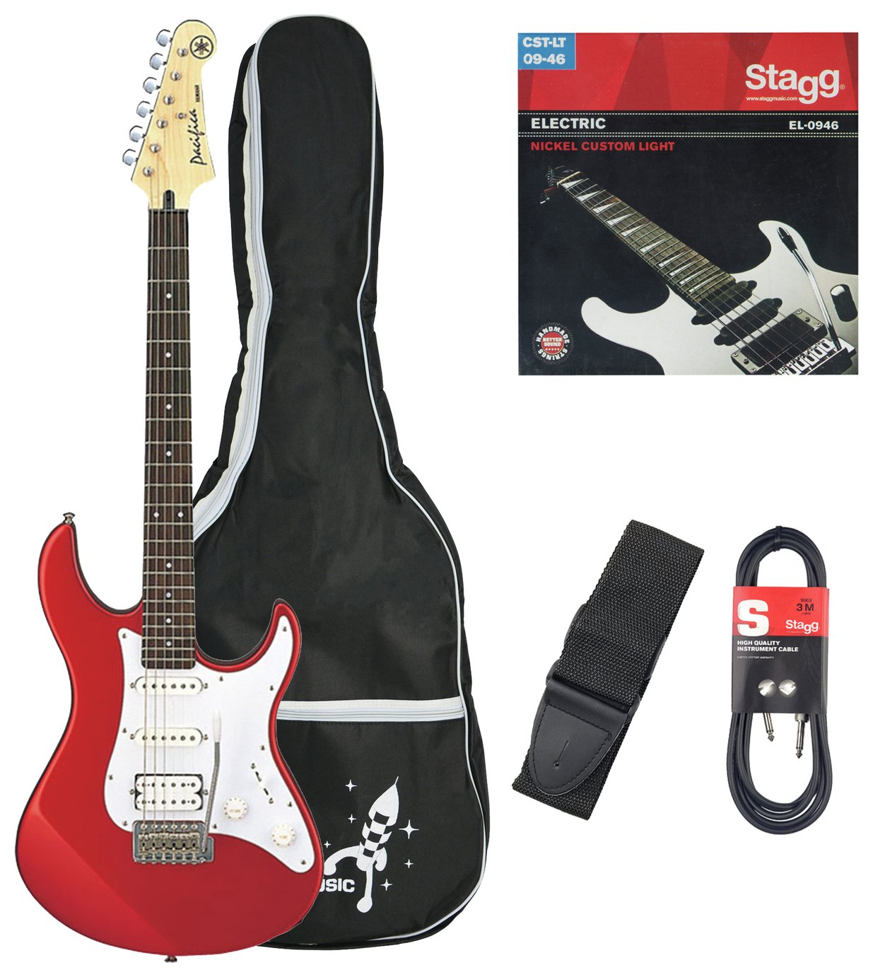 Yamaha Pacifica Electric Guitar - Red