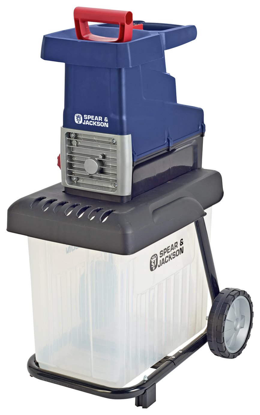 Spear & Jackson S28ES Crushing Quiet Garden Shredder - 2800W