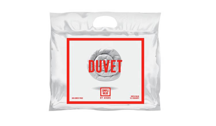 Buy Argos Home 10 5 Tog Duvet And Pillow Set Single Duvets