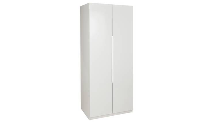 Legato 2 Door Wardrobe - White Gloss