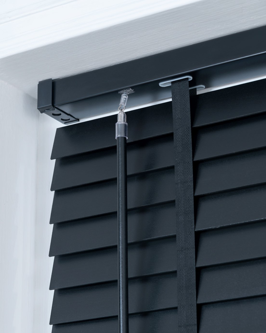argos blinds black