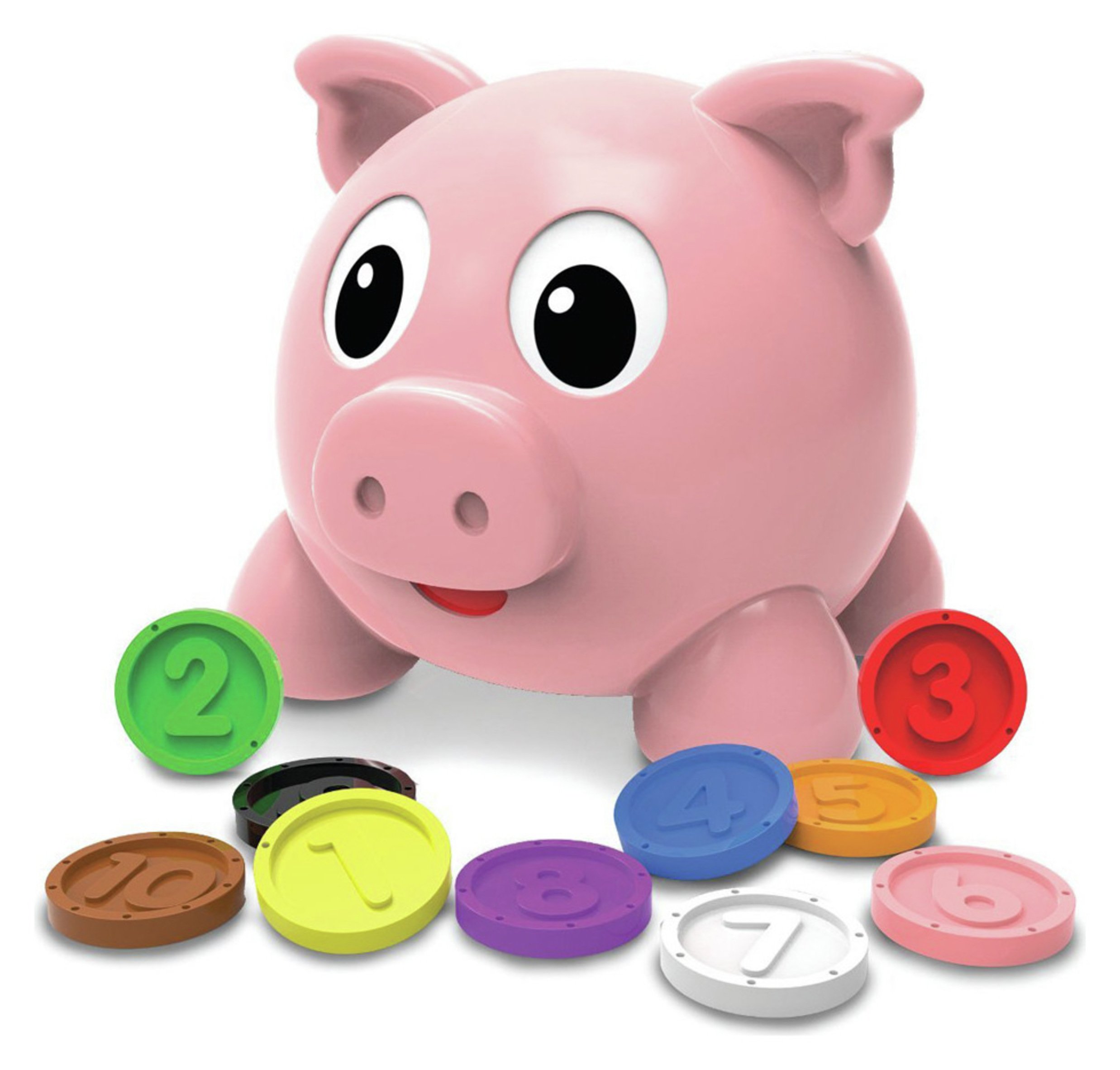Learn with Me Numbers and Colours PIG E Bank