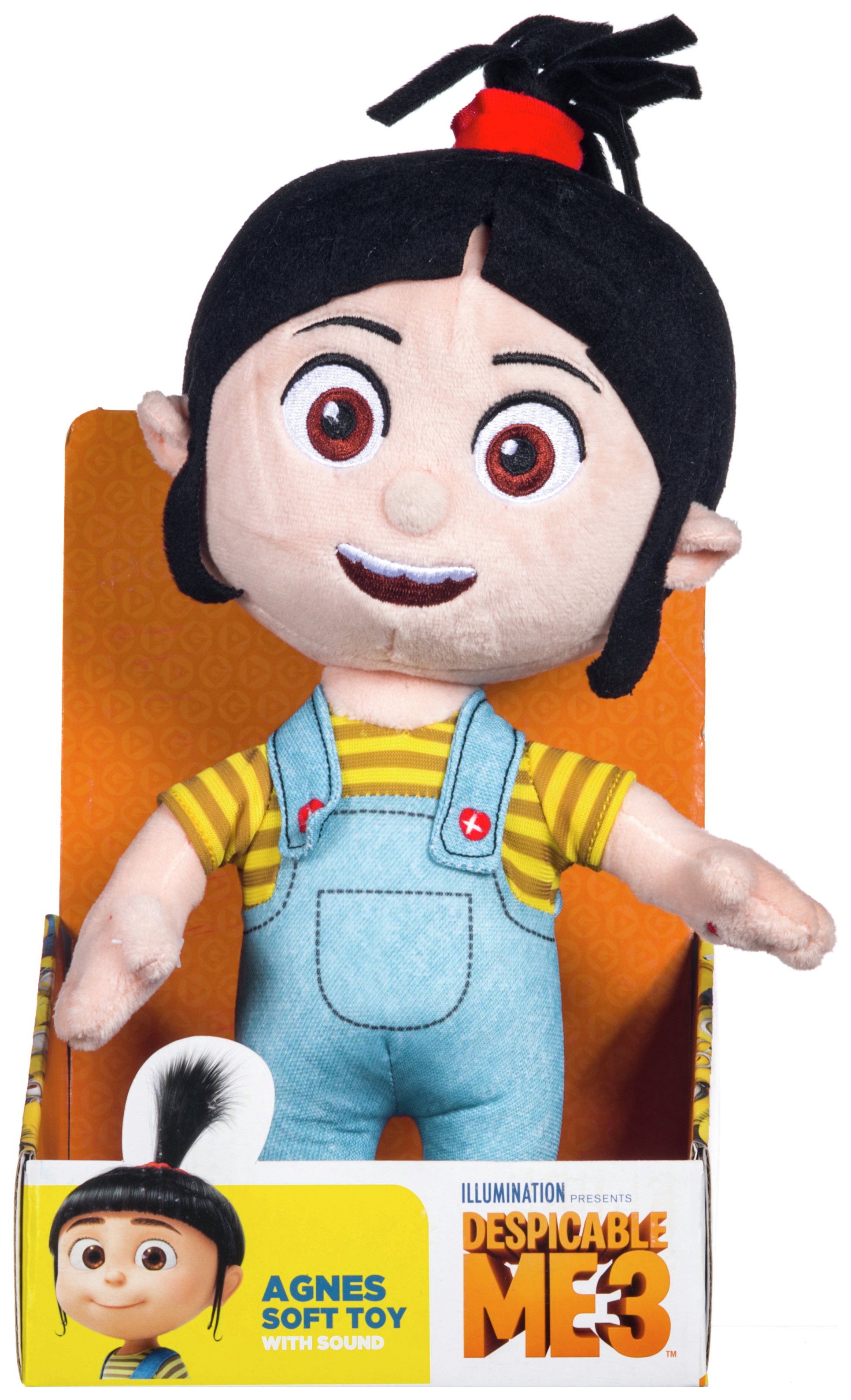 Universal Despicable Me 3 Medium Agnes Plush with Sound