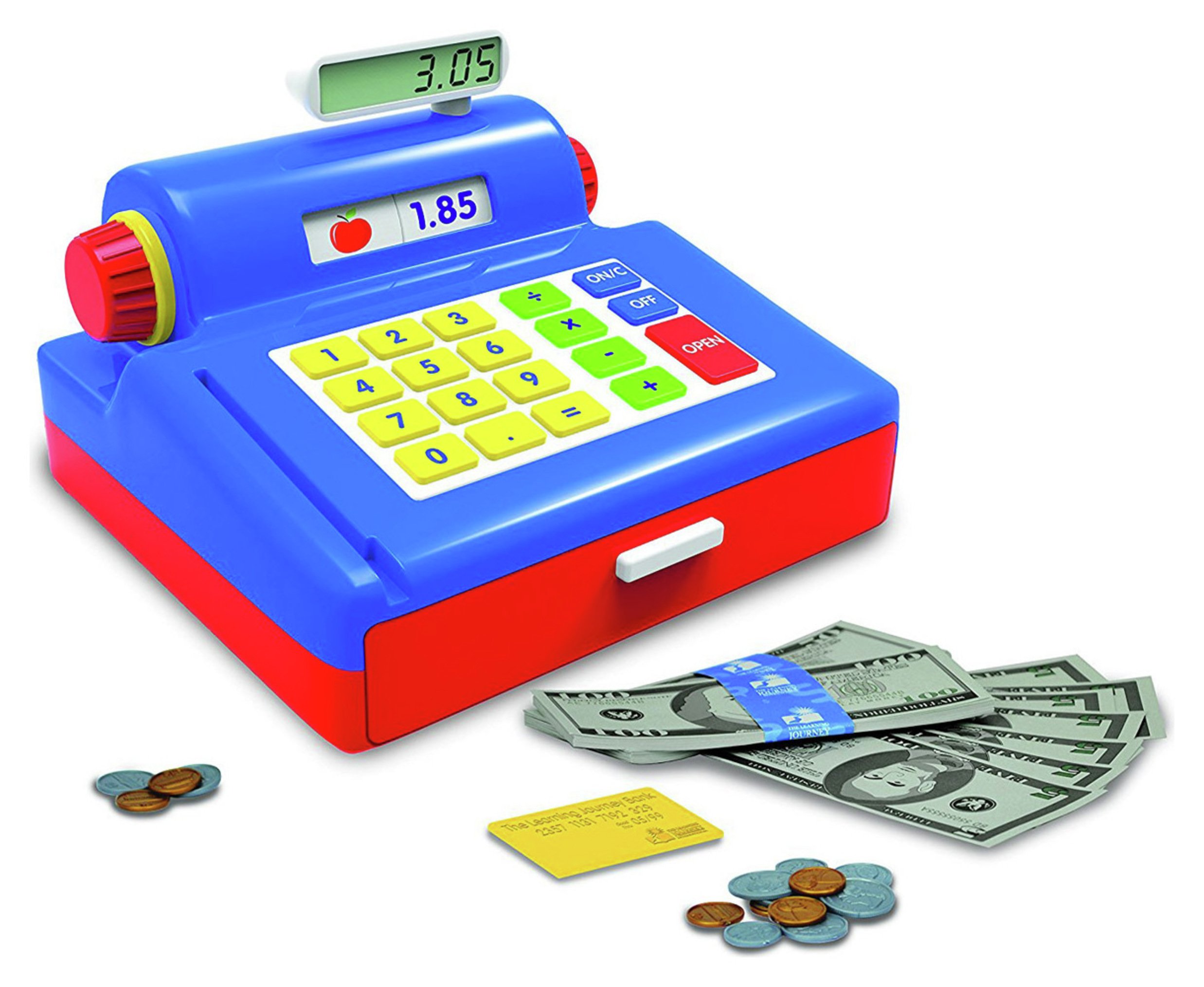 Play and Learn Cash Register Playset.