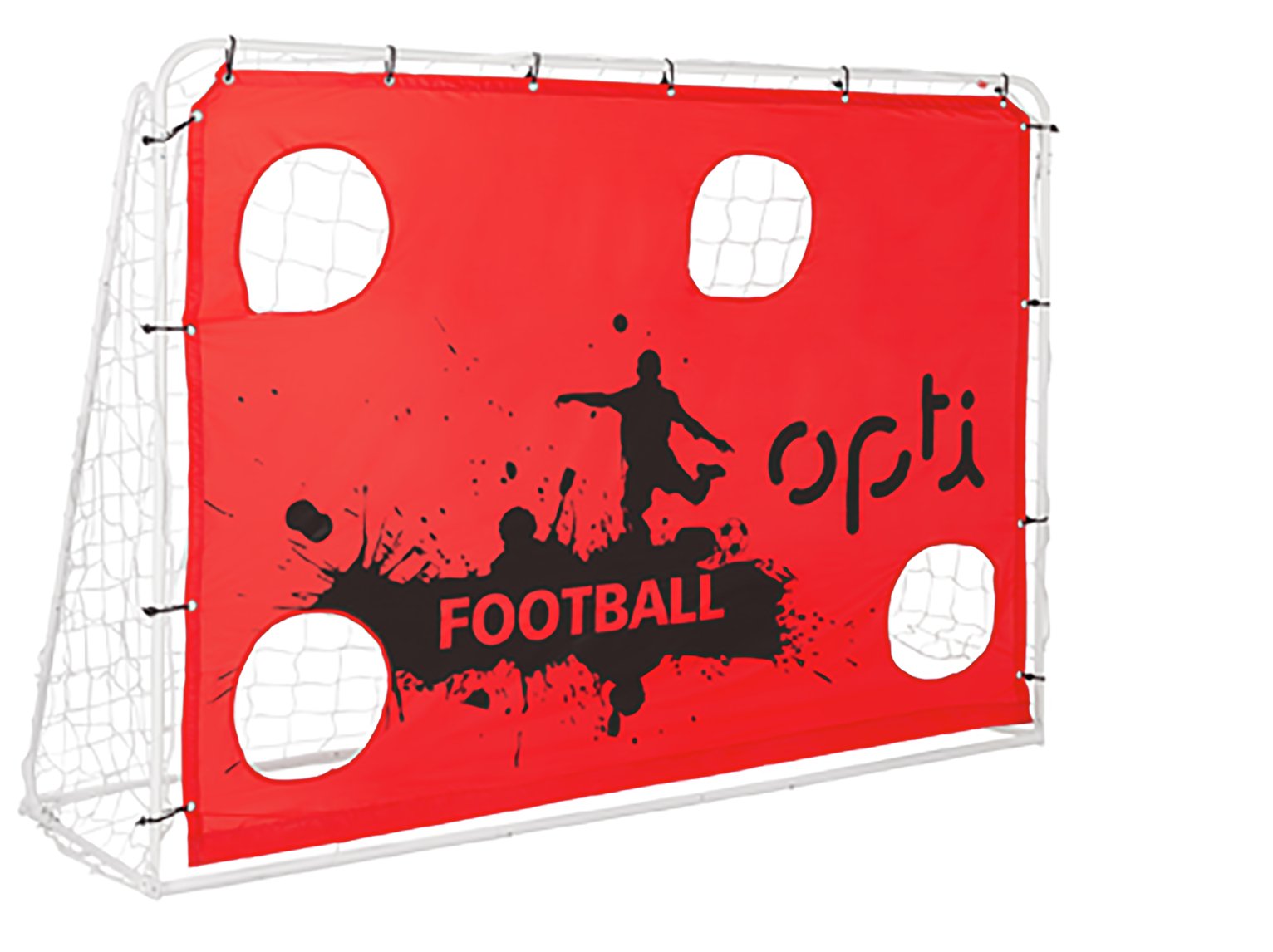 Opti 7 x 5ft Football Training Target Goal and Rebounder