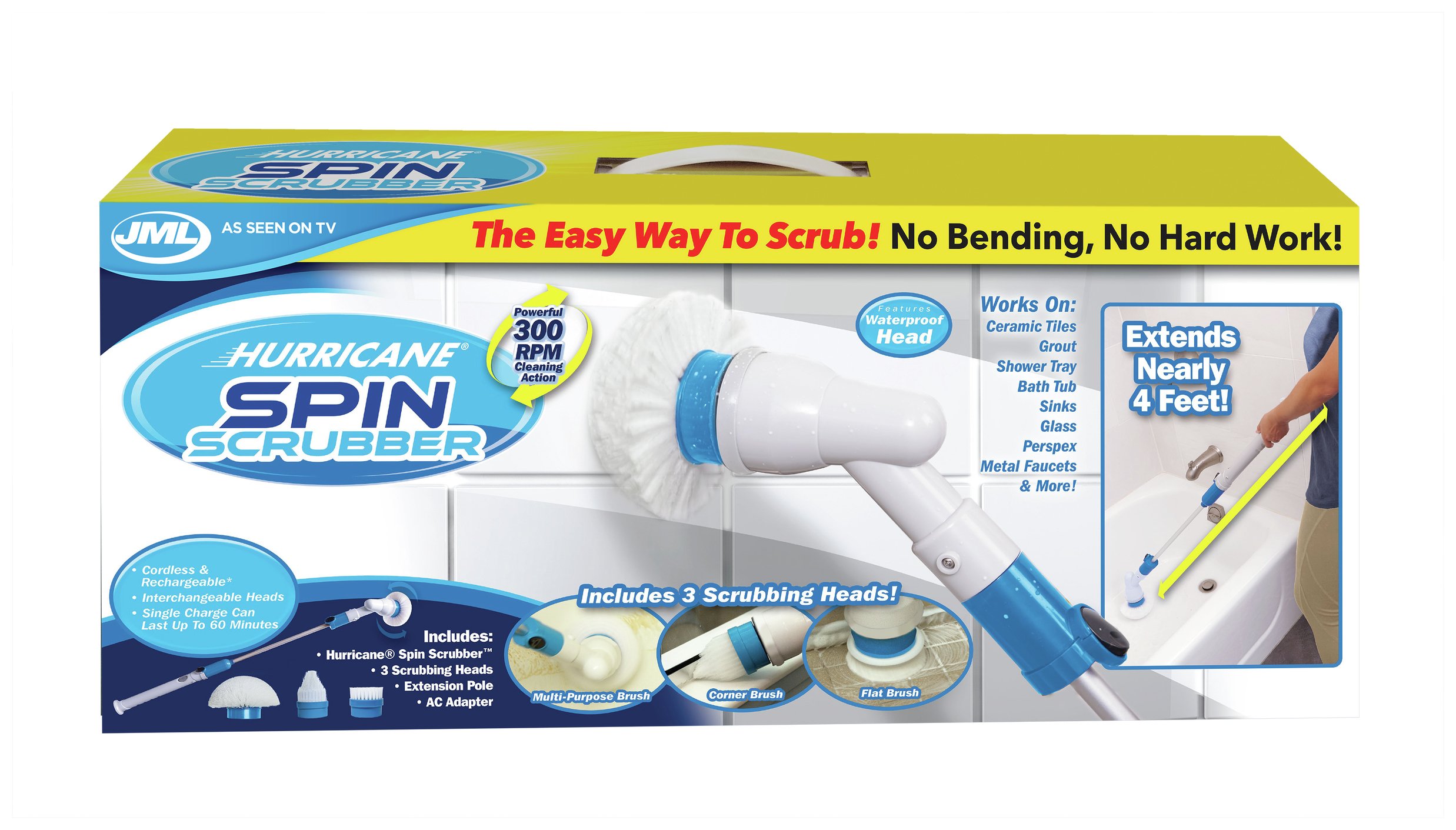 JML Hurricane Cordless Spin Scrubber review