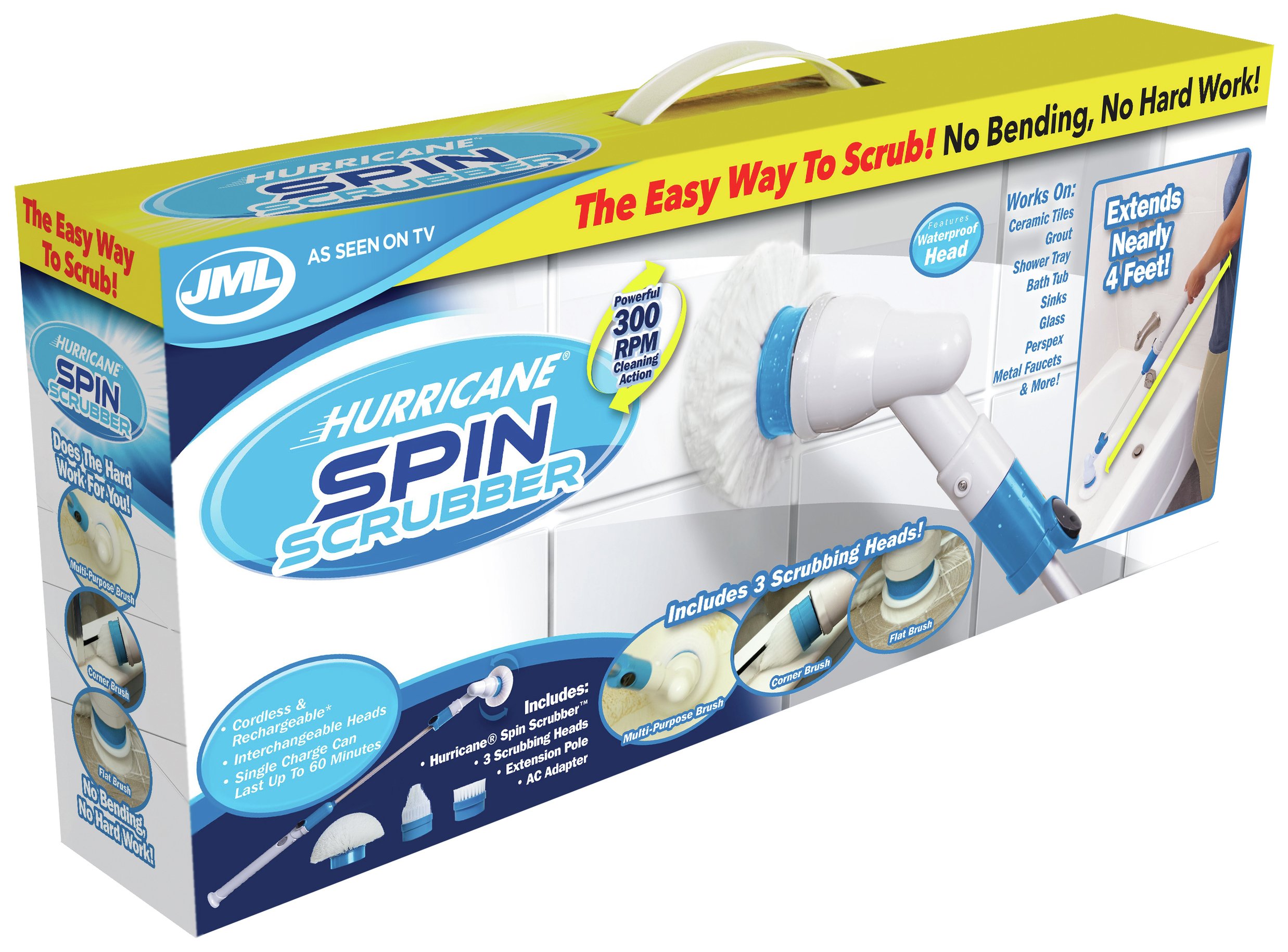 JML Hurricane Cordless Spin Scrubber Reviews