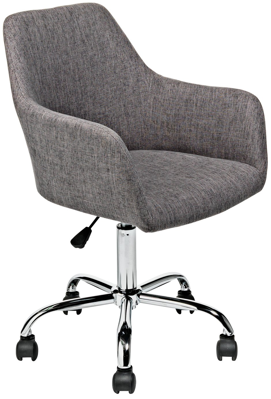 Argos Home Fabric Office Chair - Charcoal (7509803) | Argos Price