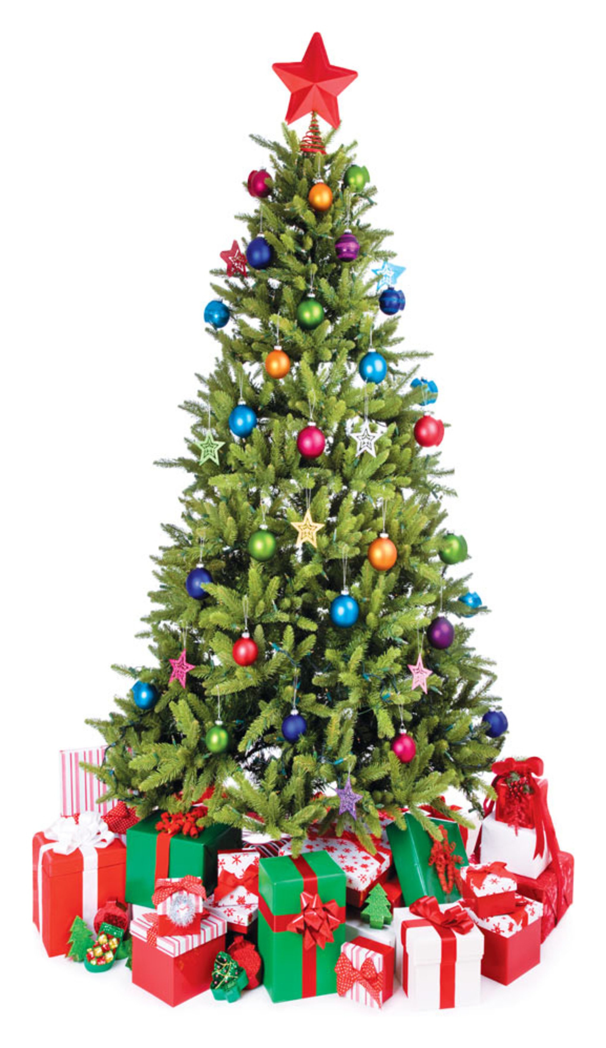 Star Cutouts Christmas Tree