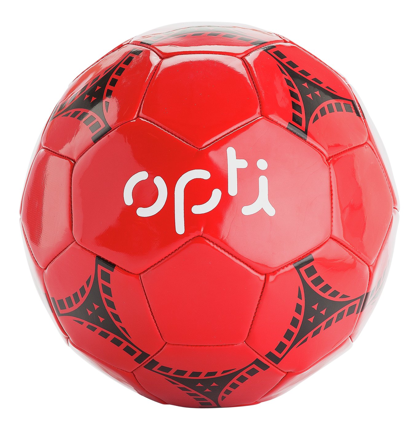 Opti Size 5 Football - Red