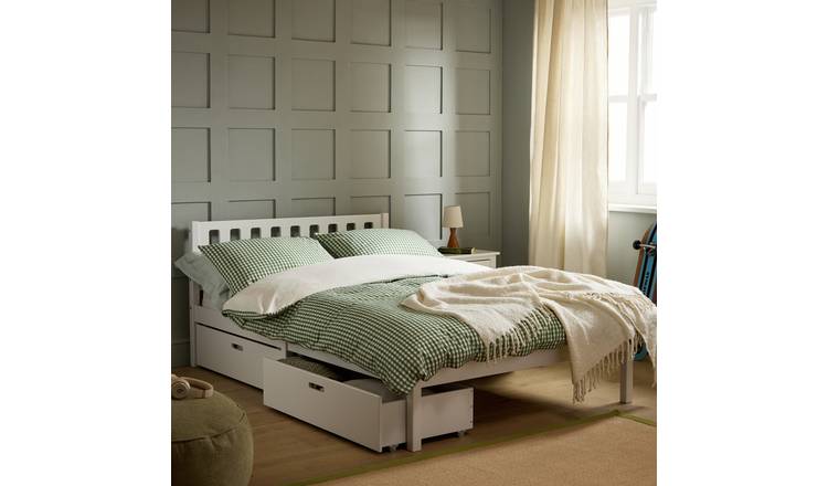 Habitat Kids Ronnie Small Double Bed And Drawers - White