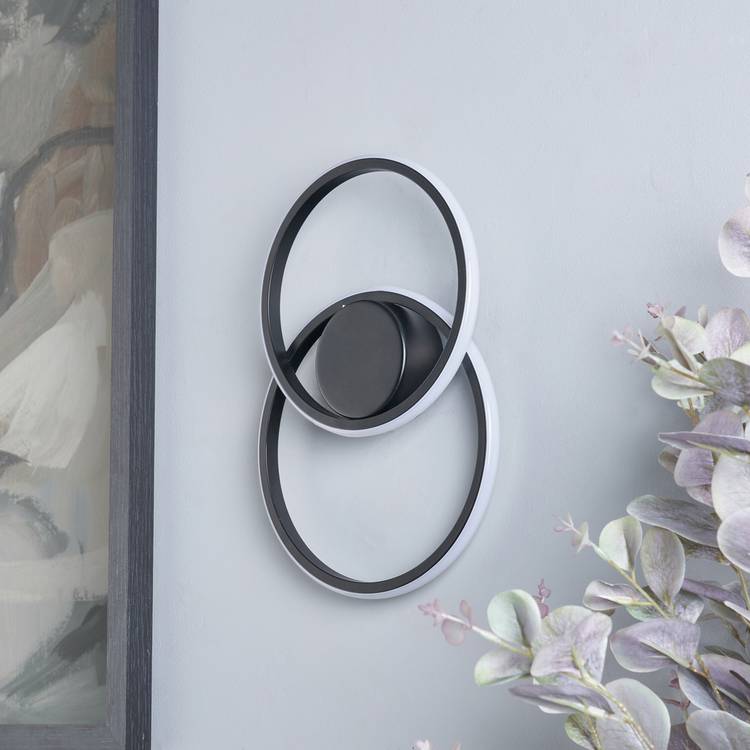 BHS Eye Metal LED Wall Light - Black 0