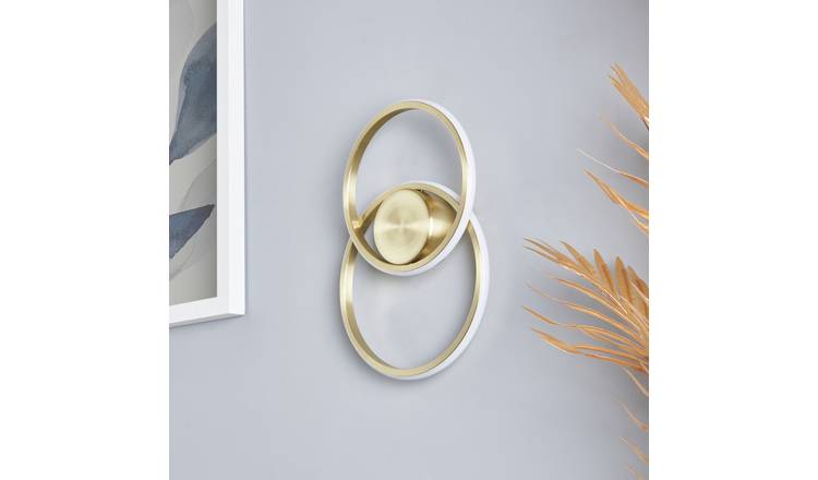 BHS Eye Metal LED Wall Light - Brass