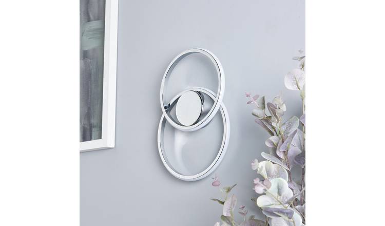 BHS Eye Metal LED Wall Light - Chrome