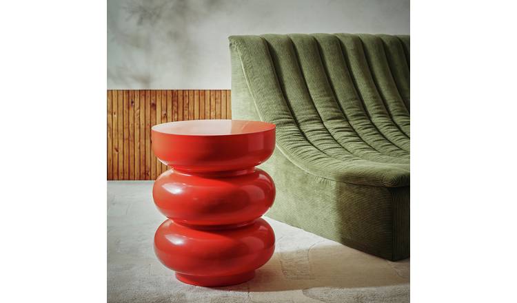 Habitat Rune Side Table - Red