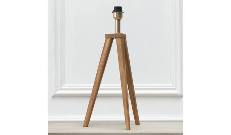 Voyage Maison Aratus Wooden Table Lamp Base Only - Brown