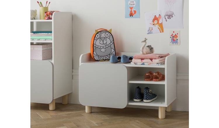 Buy Argos Home Kids Milo Shoe Bench - Grey | Limited stock Home and
