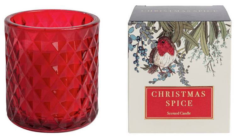 Argos Home Scented Boxed Candle - Christmas Spice