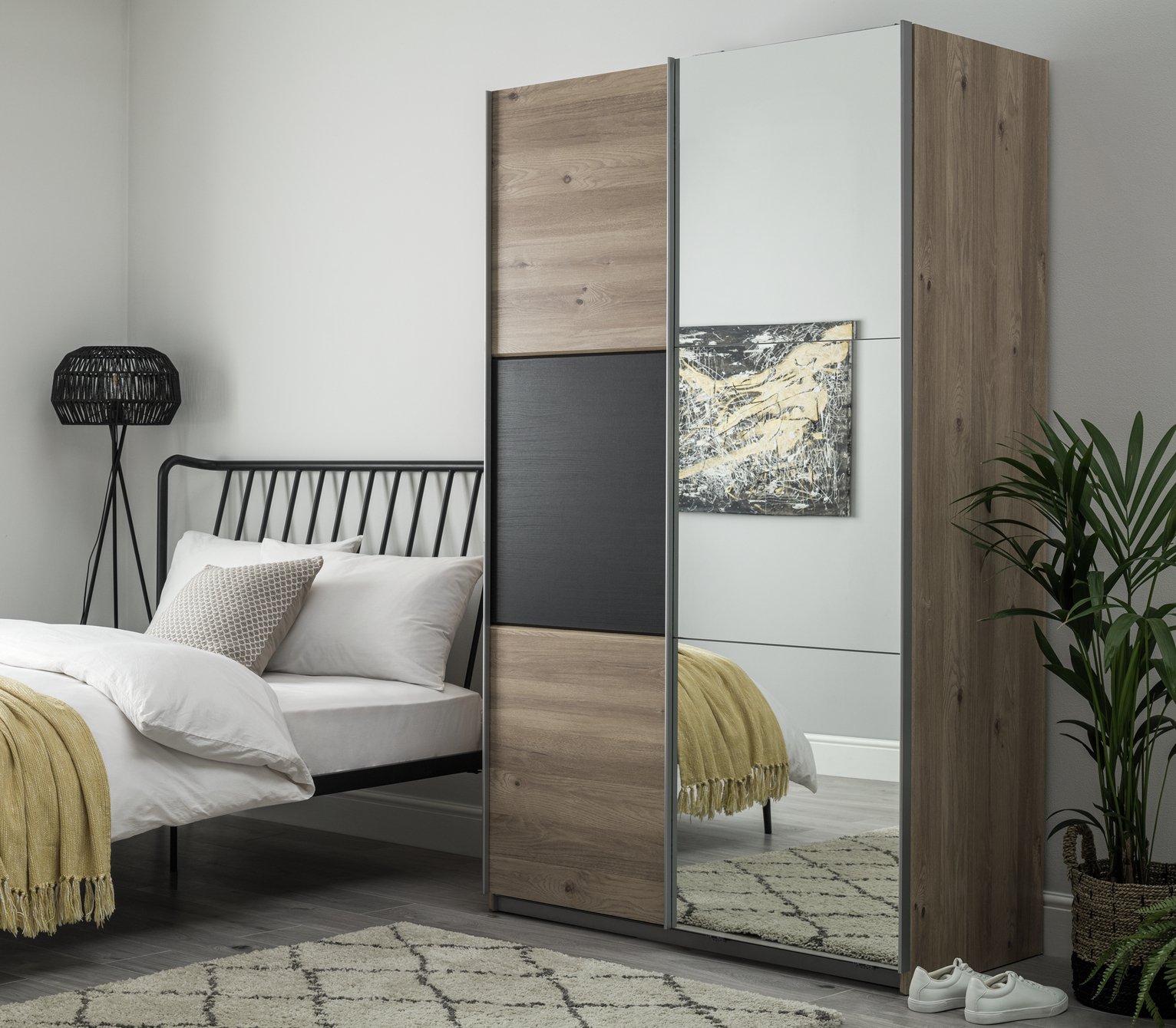 Argos Home Holsted Medium Mirror Wardrobe Review