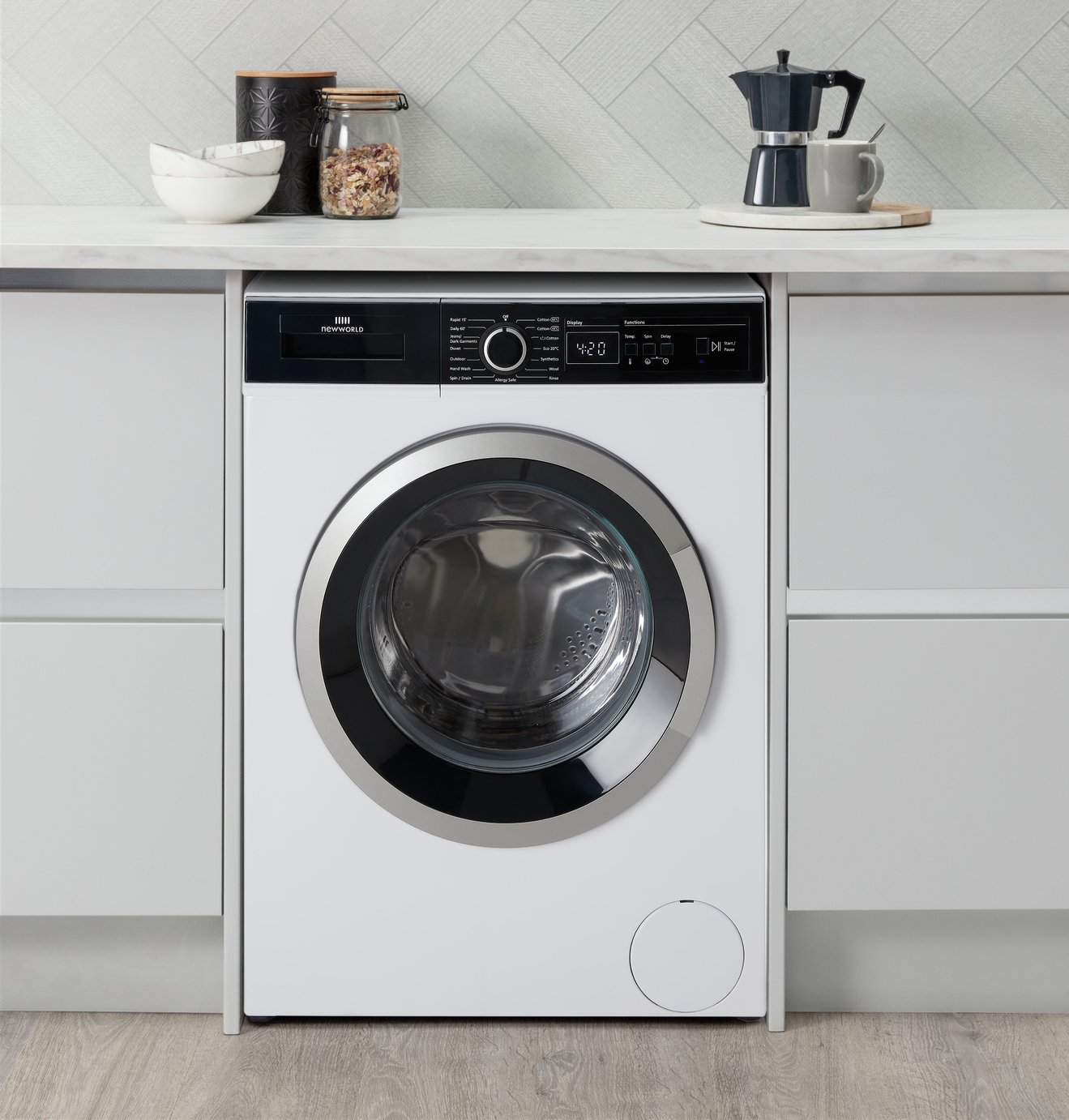 New World NWDHT1014W 10KG 1400 Spin Washing Machine Review