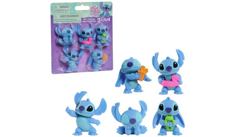 Disney Stitch Collectible Figure-Pack of 5