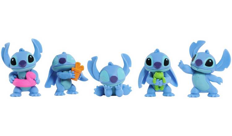 Disney Stitch Collectible Figure-Pack of 5