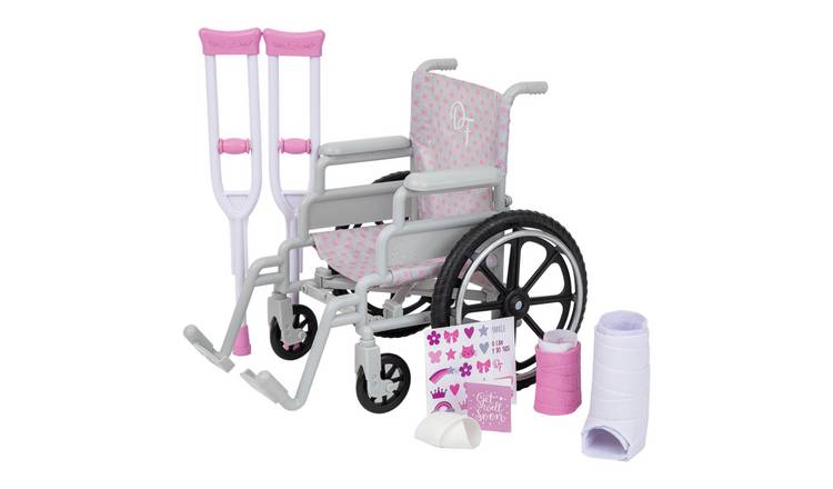 Barbie store wheelchair argos