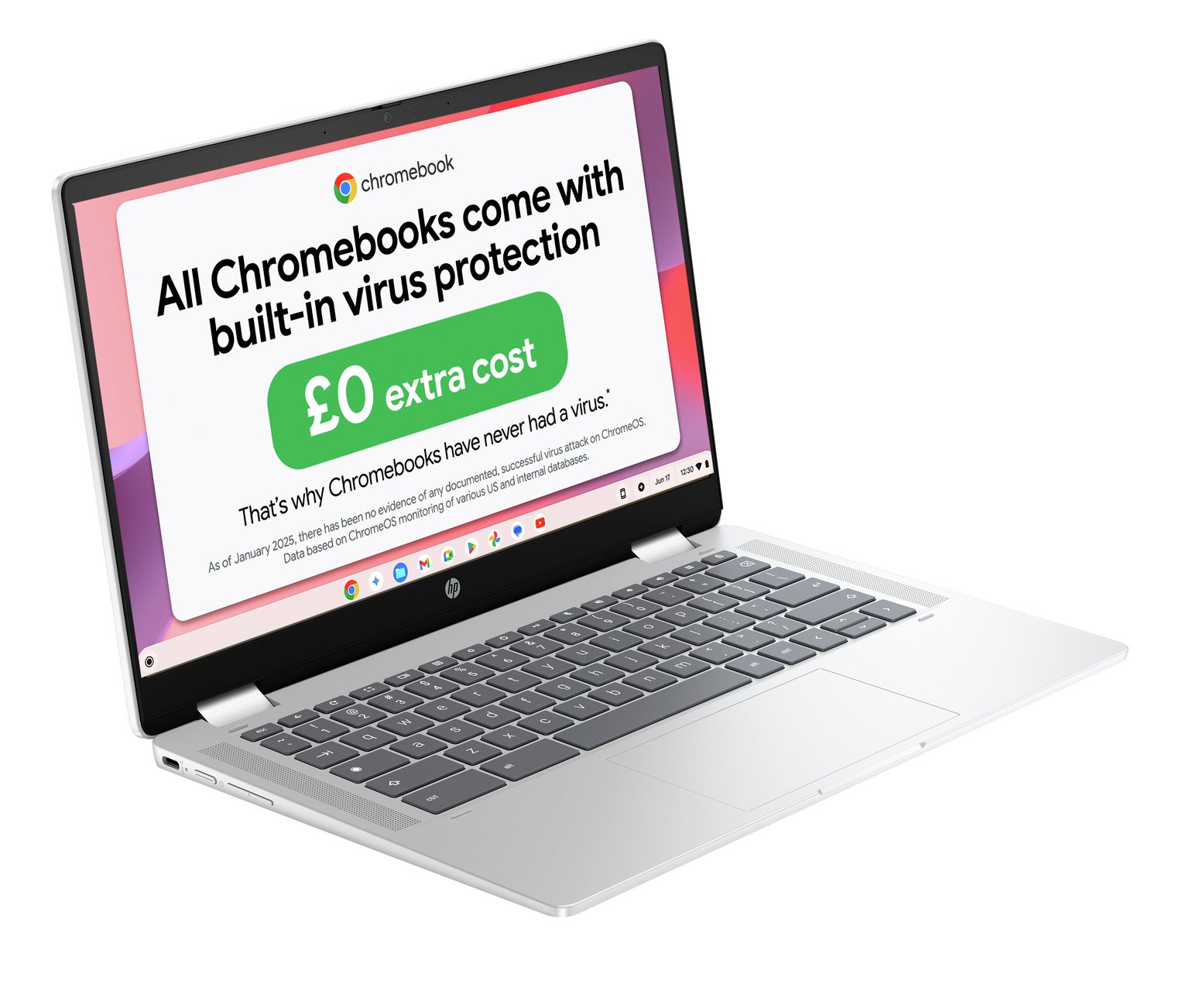 Buy HP x360 14b-cd0002na 14in Intel N100 4GB 128GB Chromebook