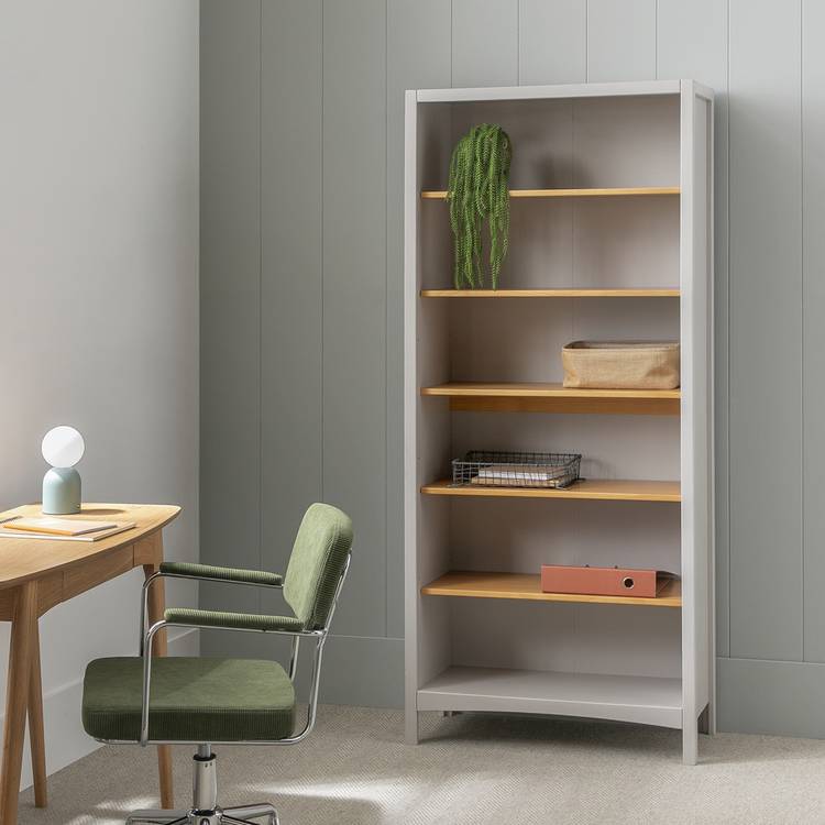 Habitat Bournemouth Open Bookcase - Grey 0